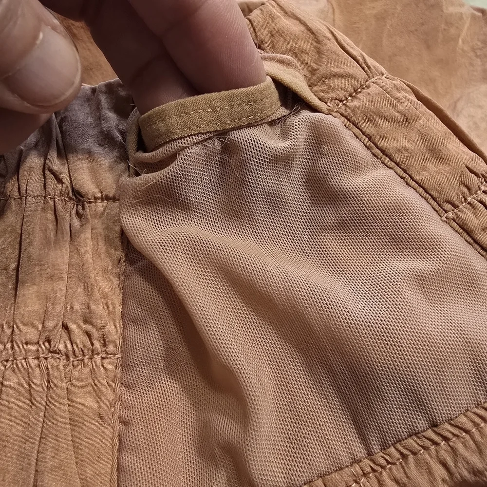 FREE PEOPLE MOVEMENT THE WAY HOME SHORT PERUVIAN WALNUT Size Medium - Picture 12 of 14